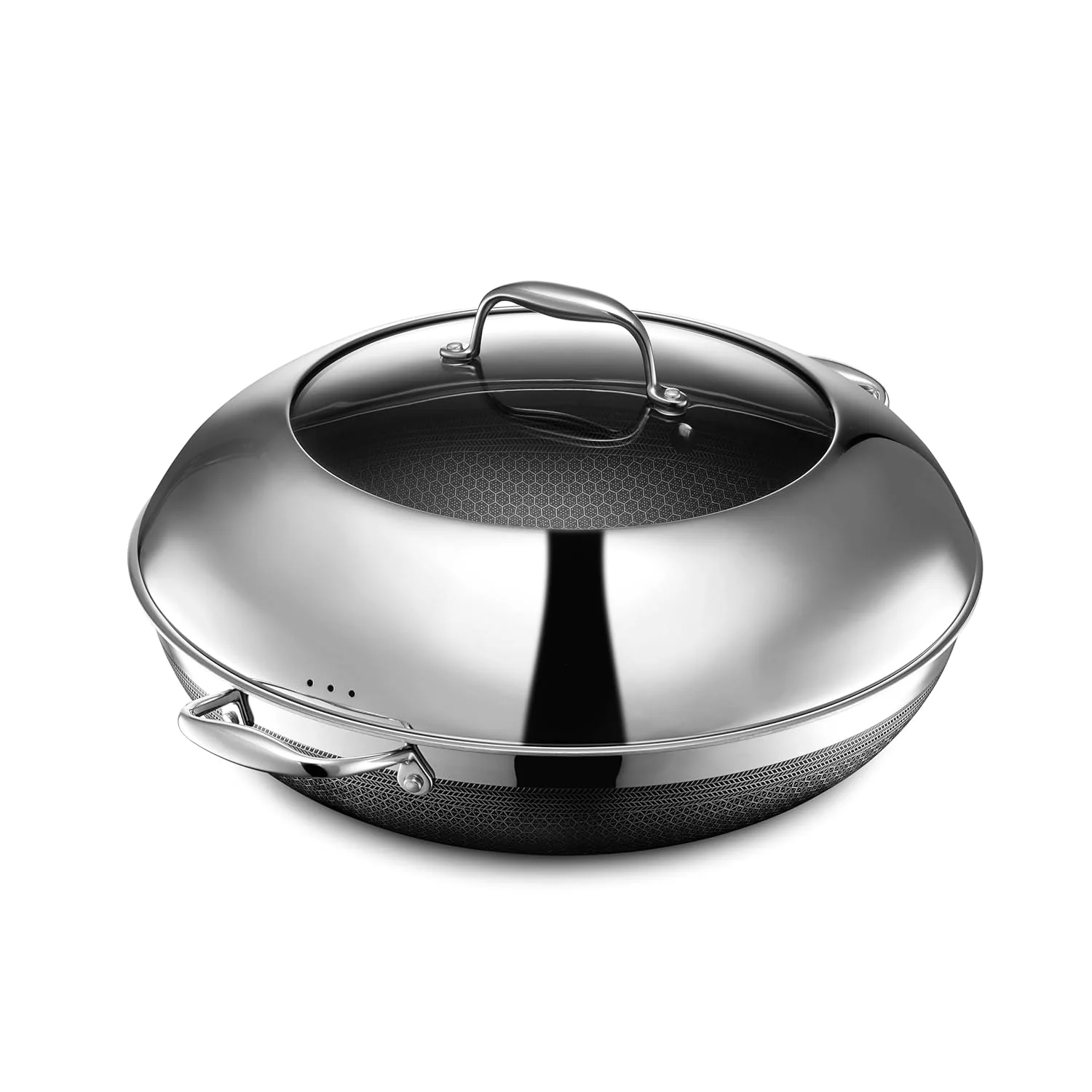 hexclad hybrid wok 1