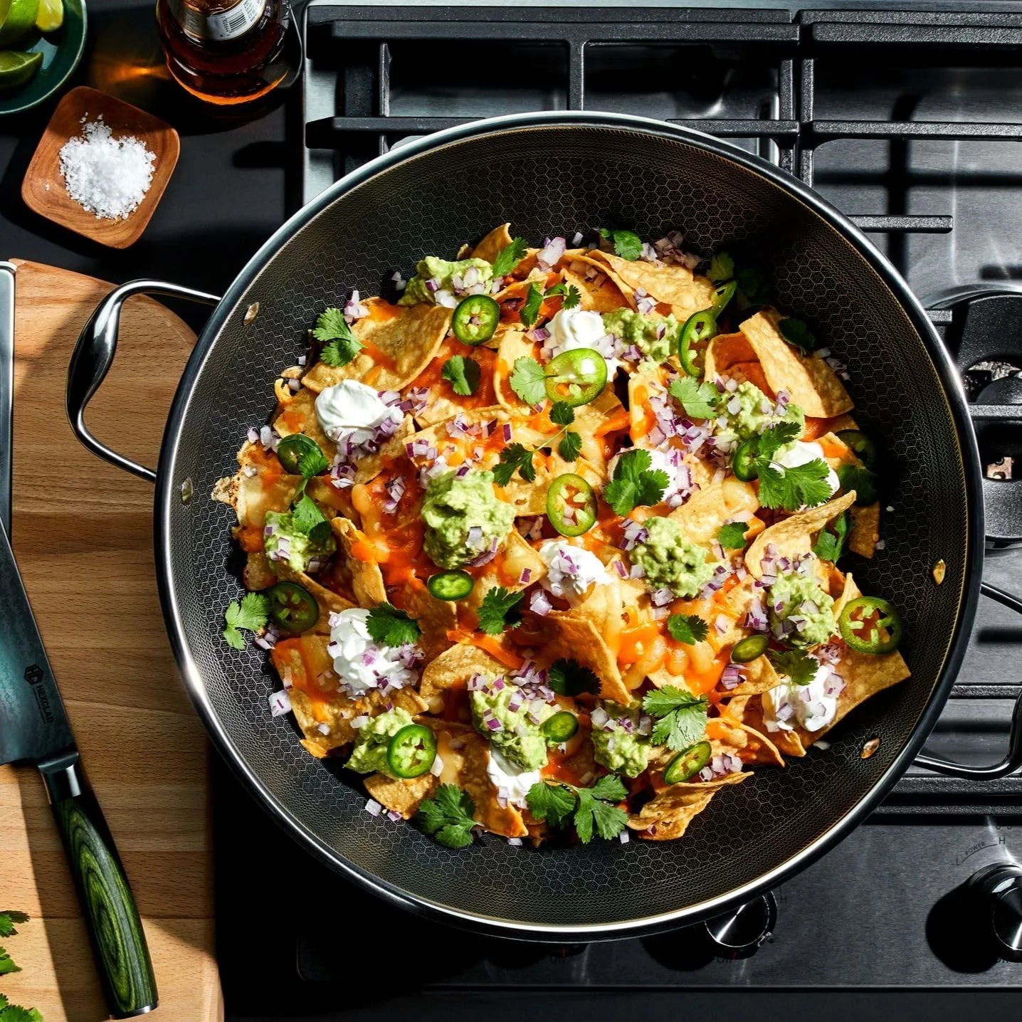 hexclad hybrid wok 2