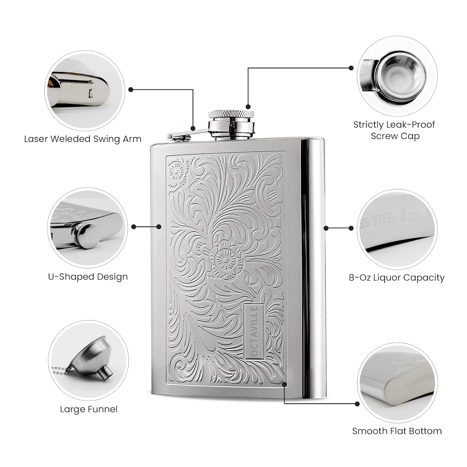 hip flask liquor men 2