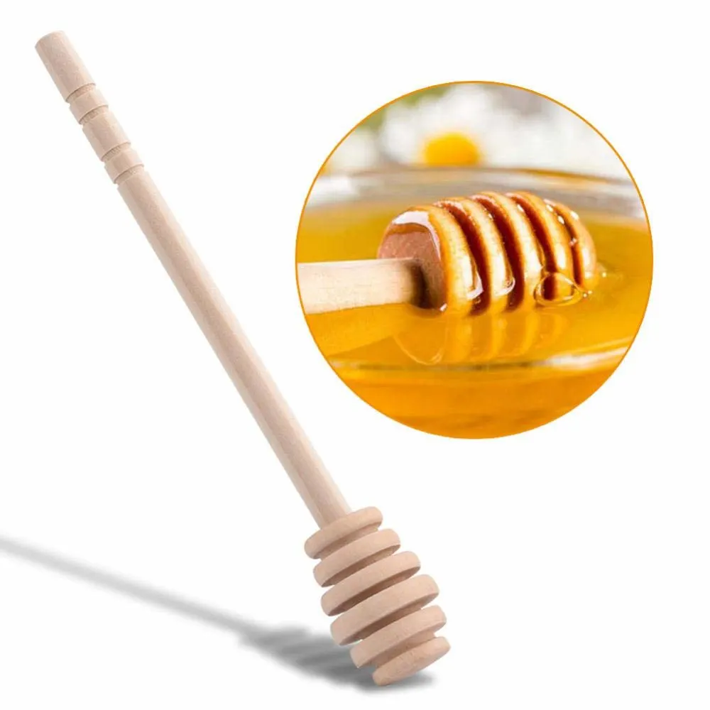 honey spoon wood dipper 2