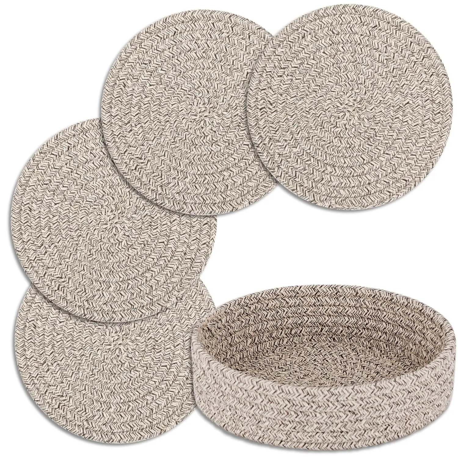 hot dishes cotton coasters 1