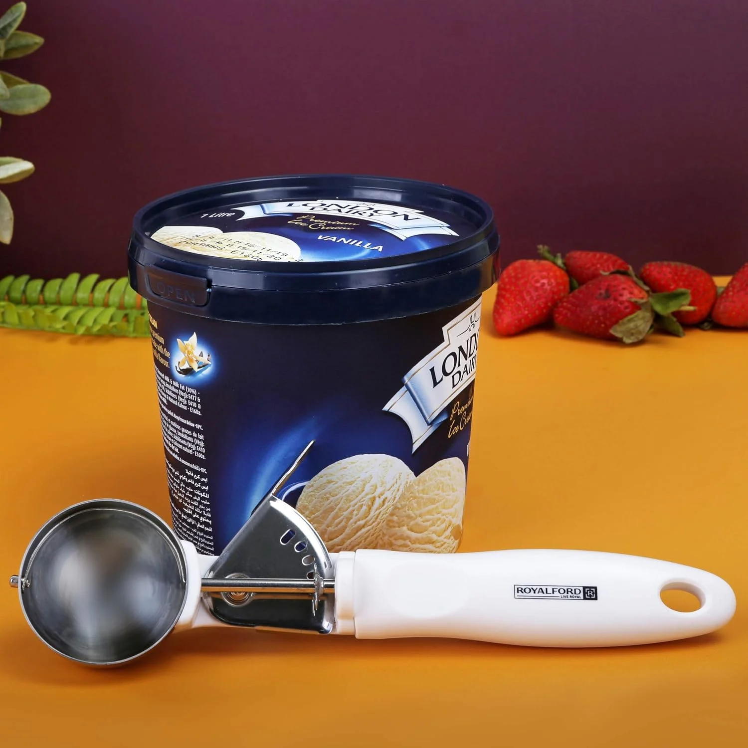 ice cream scoop stainless 1