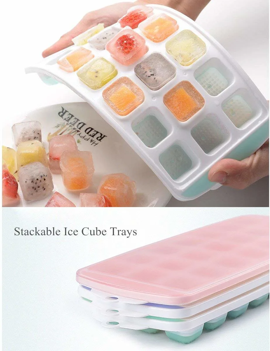ice cube trays silicone 2