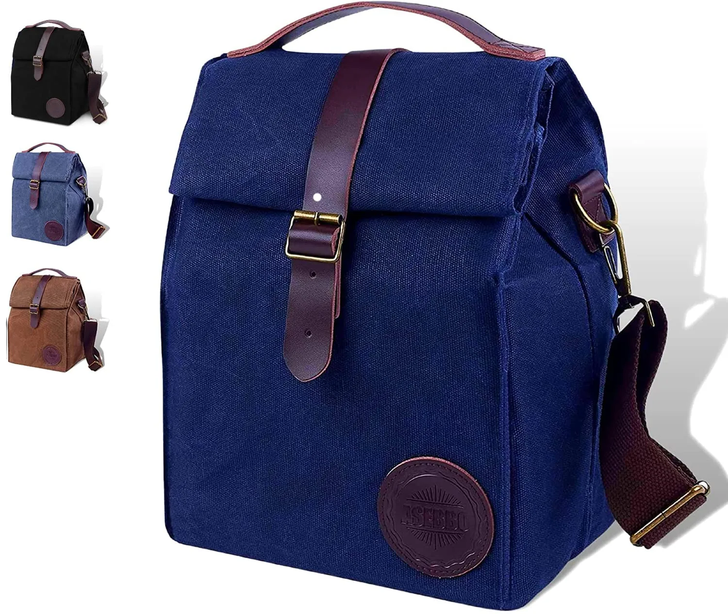 insulated lunch bag waxed 1