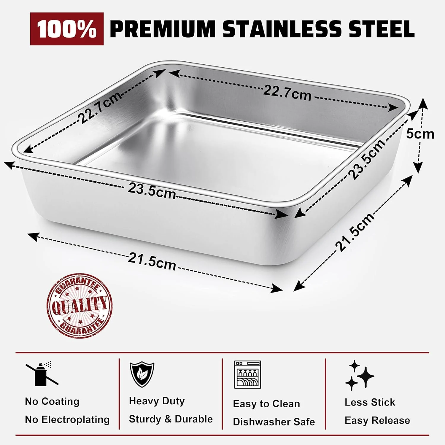 joyfair cake tin stainless 2
