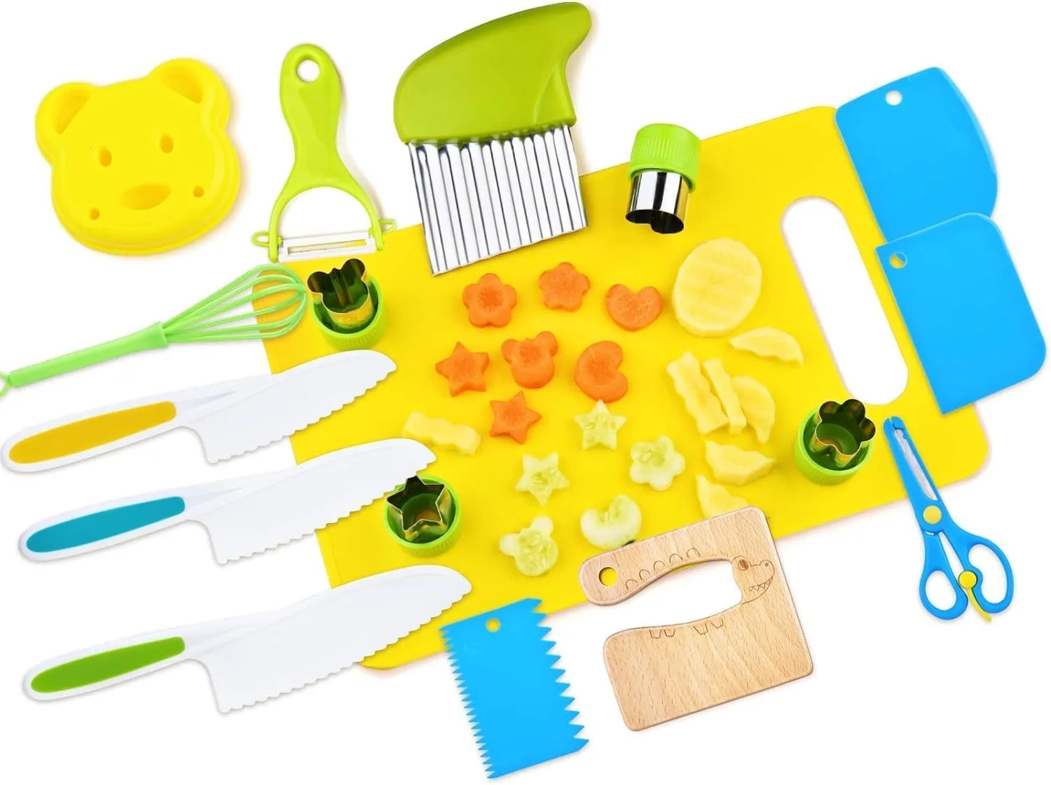 kids cooking set knives 2