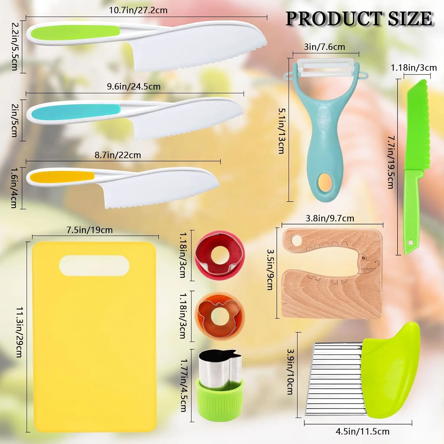 kids kitchen knife set 2
