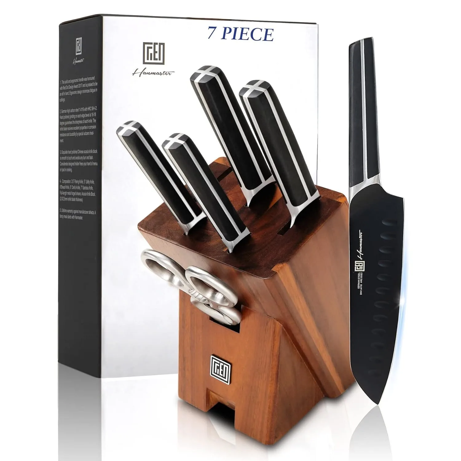 kitchen knife set block 1