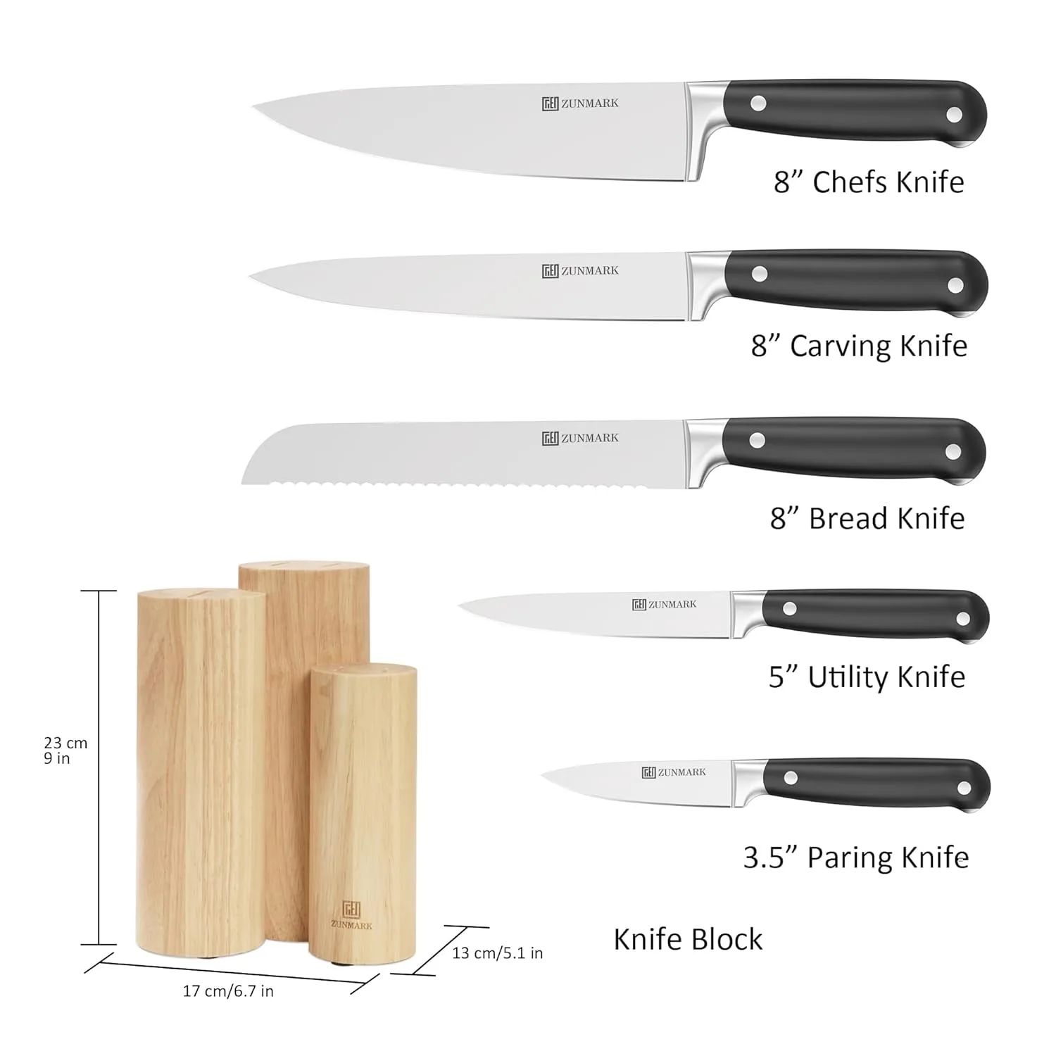 kitchen knife set chef 2