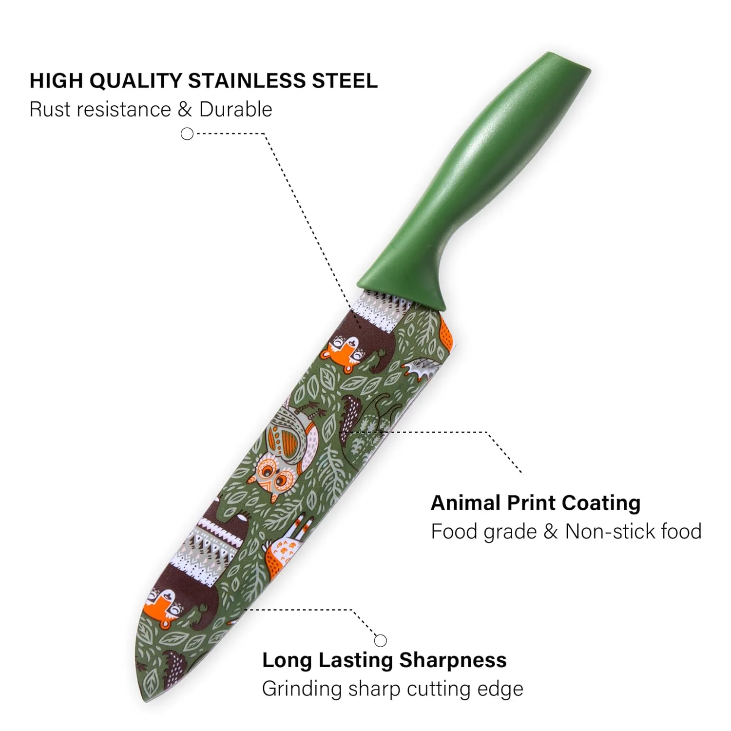 kitchen knife set piece 2