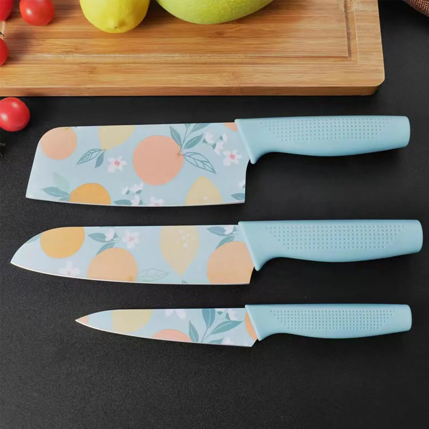 kitchen knife set steel 2