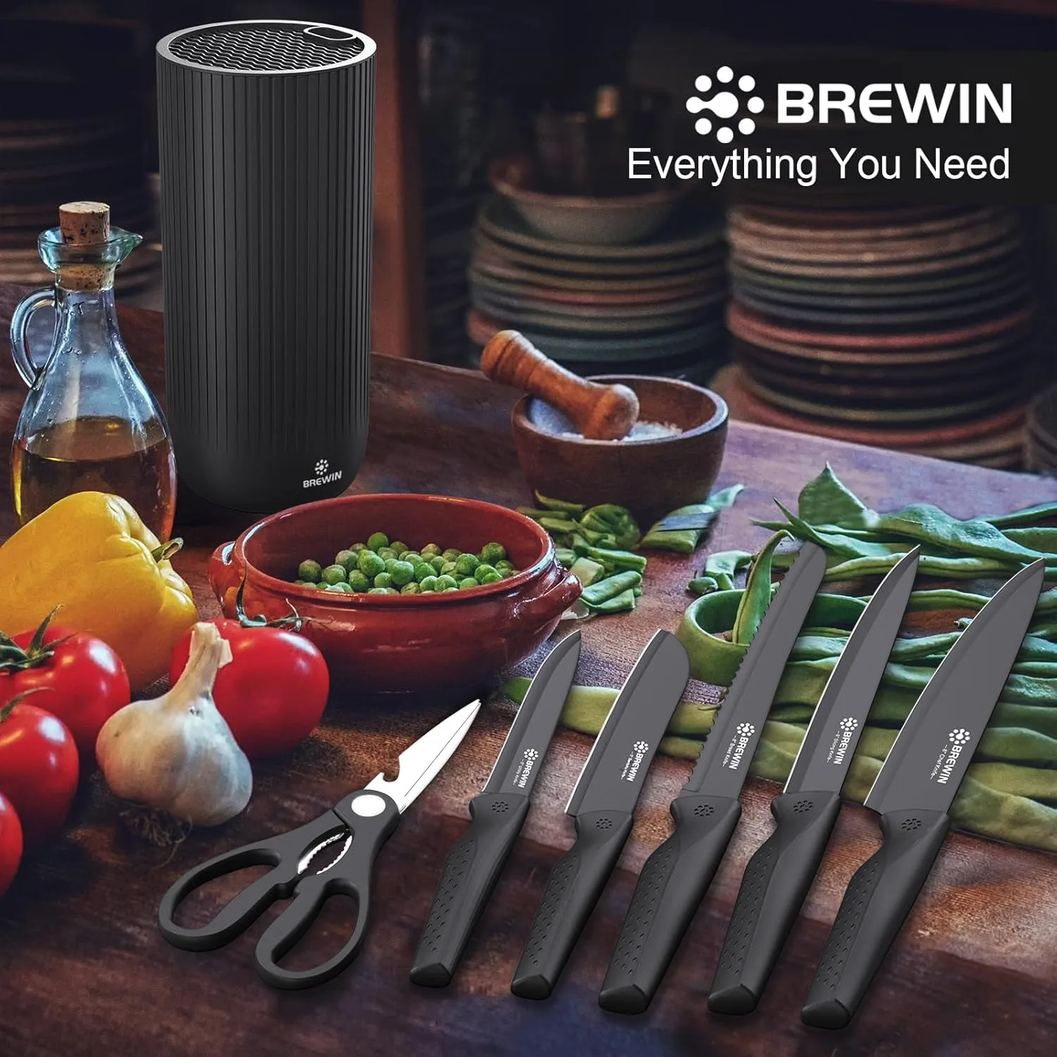 knife set kitchen brewin 2