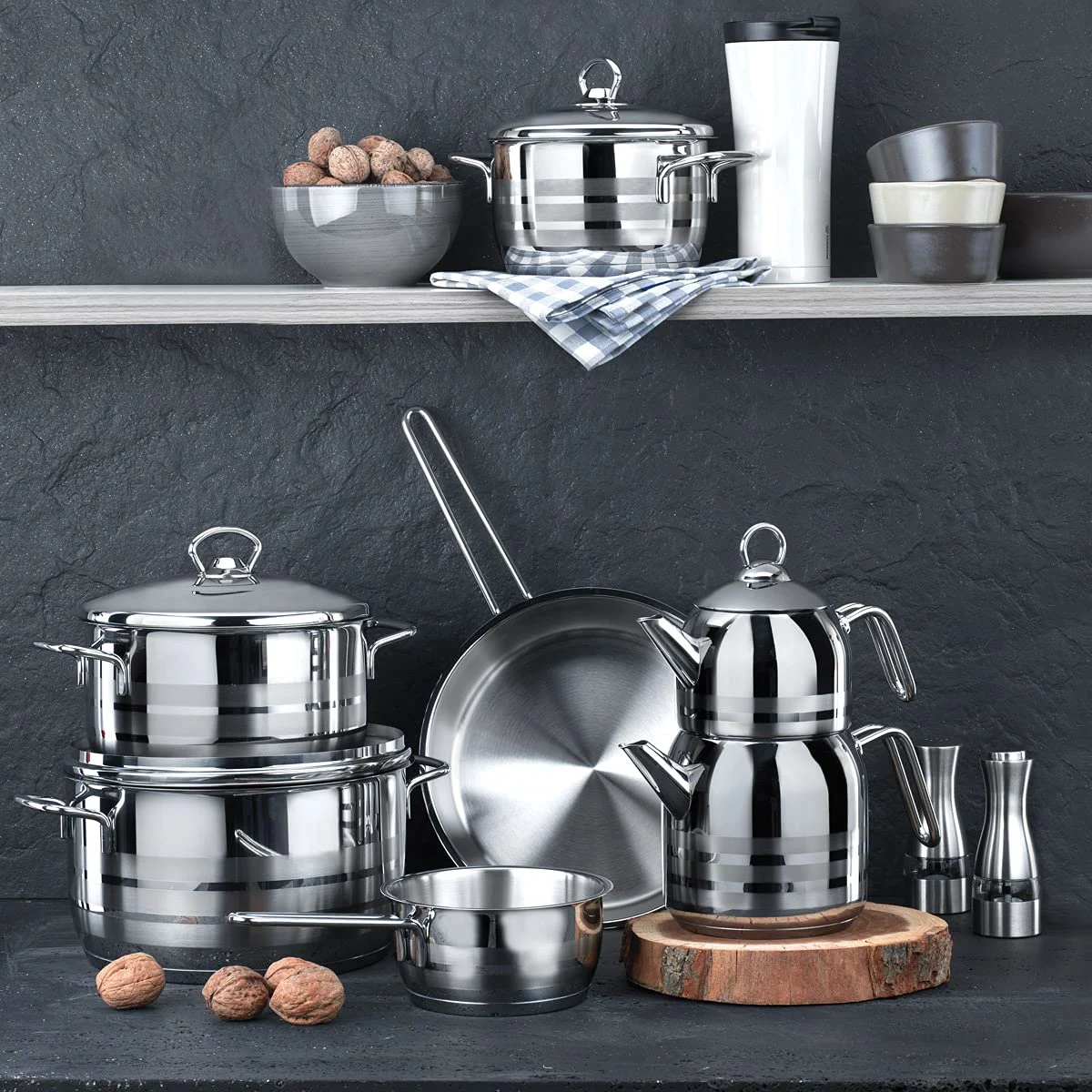 korkmaz astra casserole pot 2