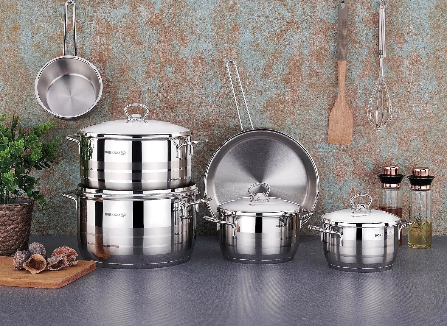 korkmaz astra cookware set 2