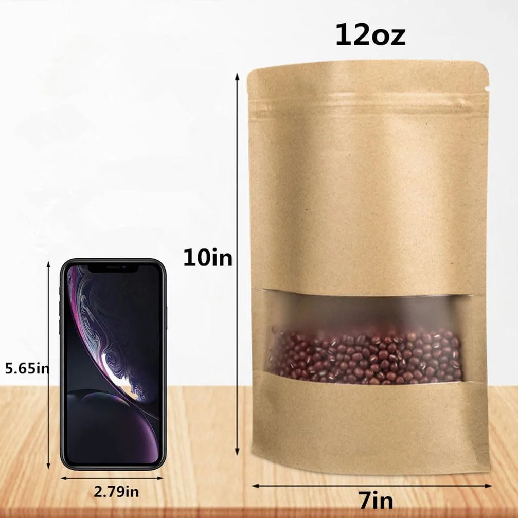 kraft bags window 2