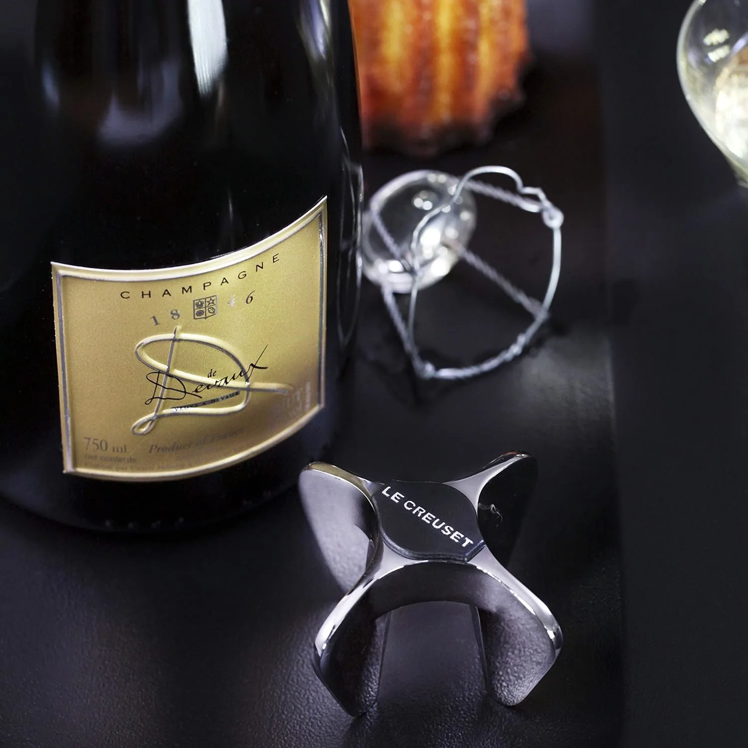 le creuset champagne opener 2