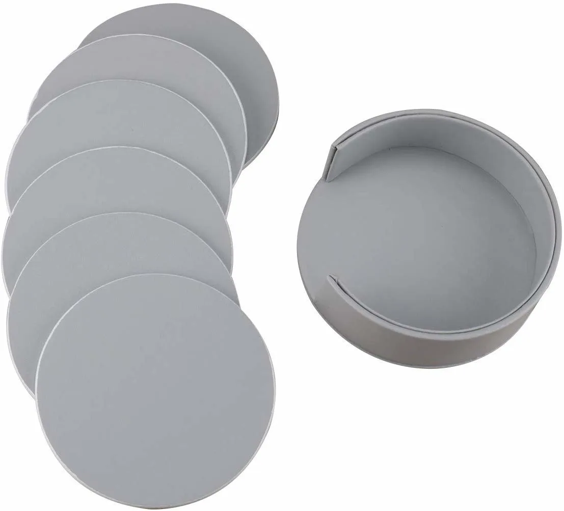 leather coasters drinks 2