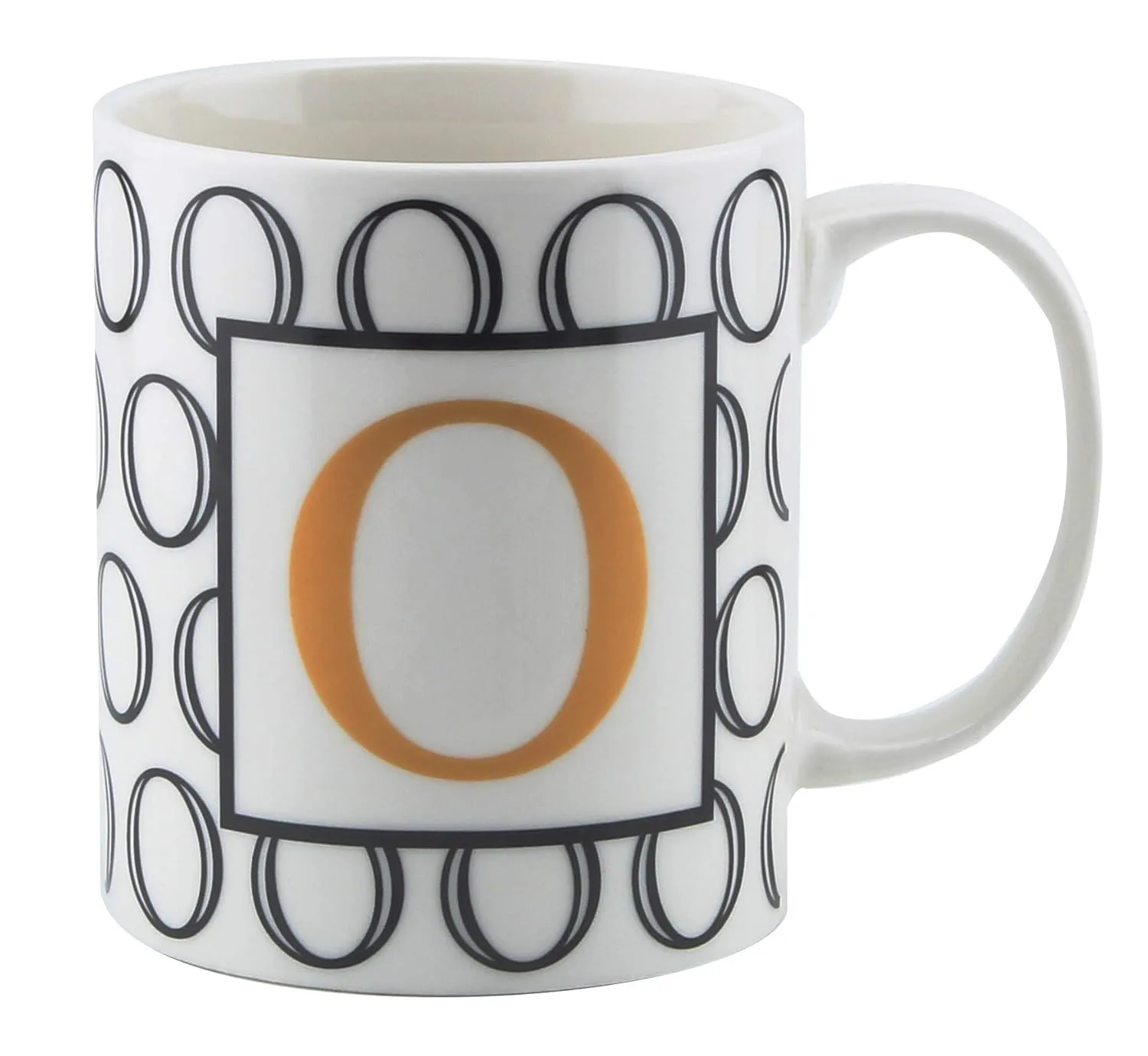 letter a coffee mug 1