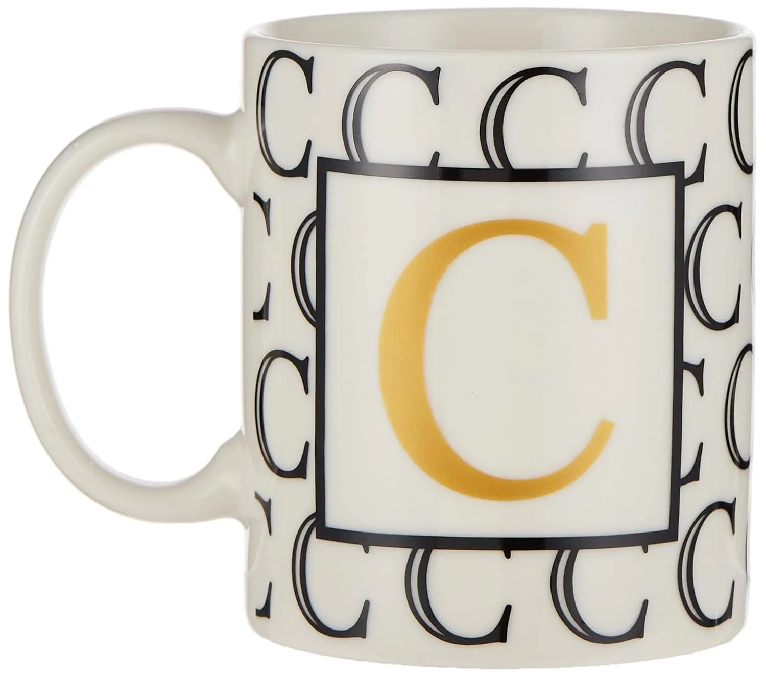 letter gold coffee cup 2