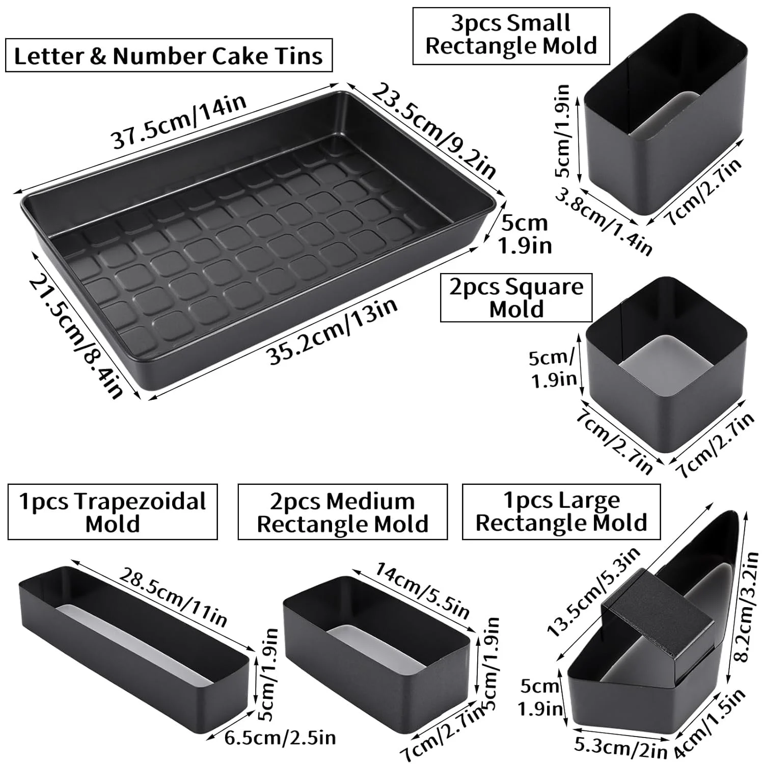 letters numbers cake tin 2