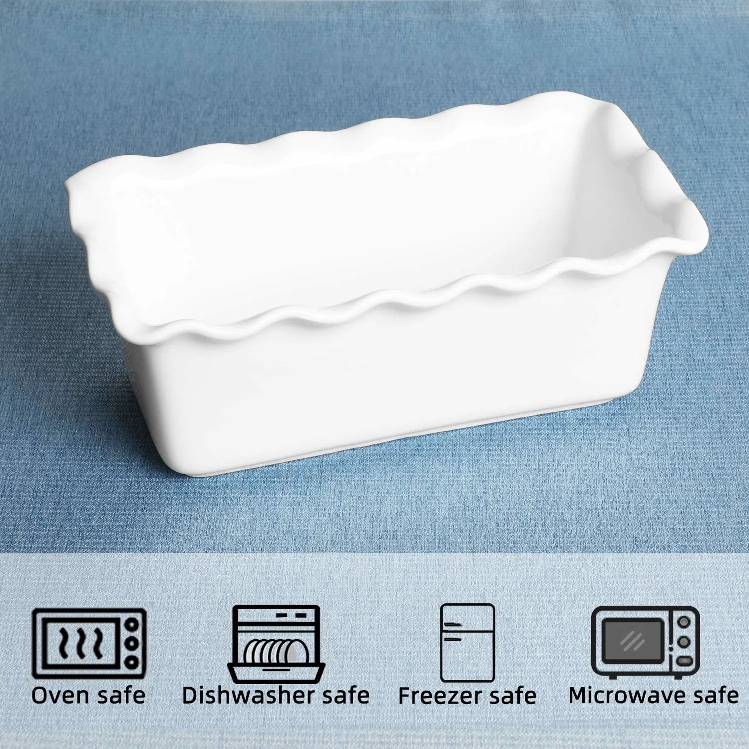 loaf pan porcelain 2