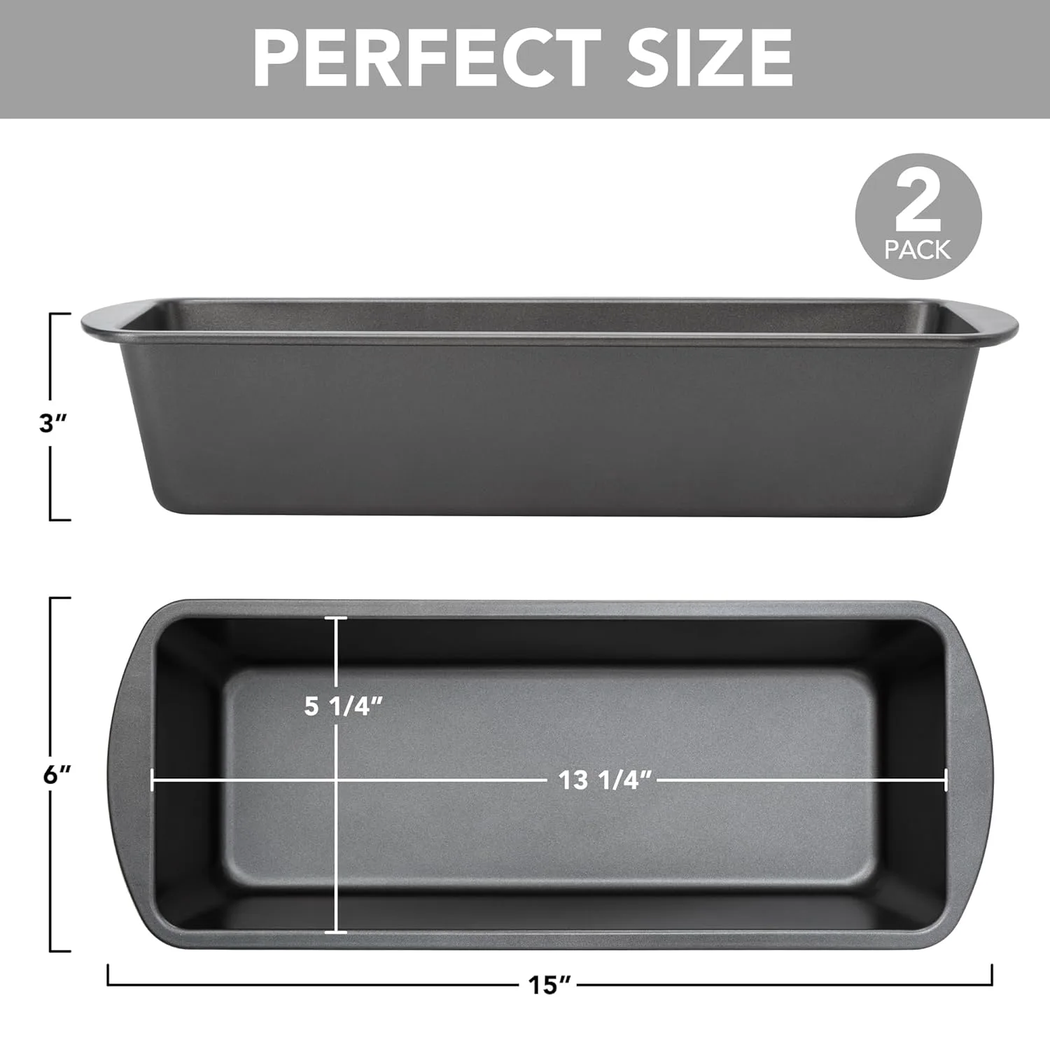 loaf pans nonstick 2