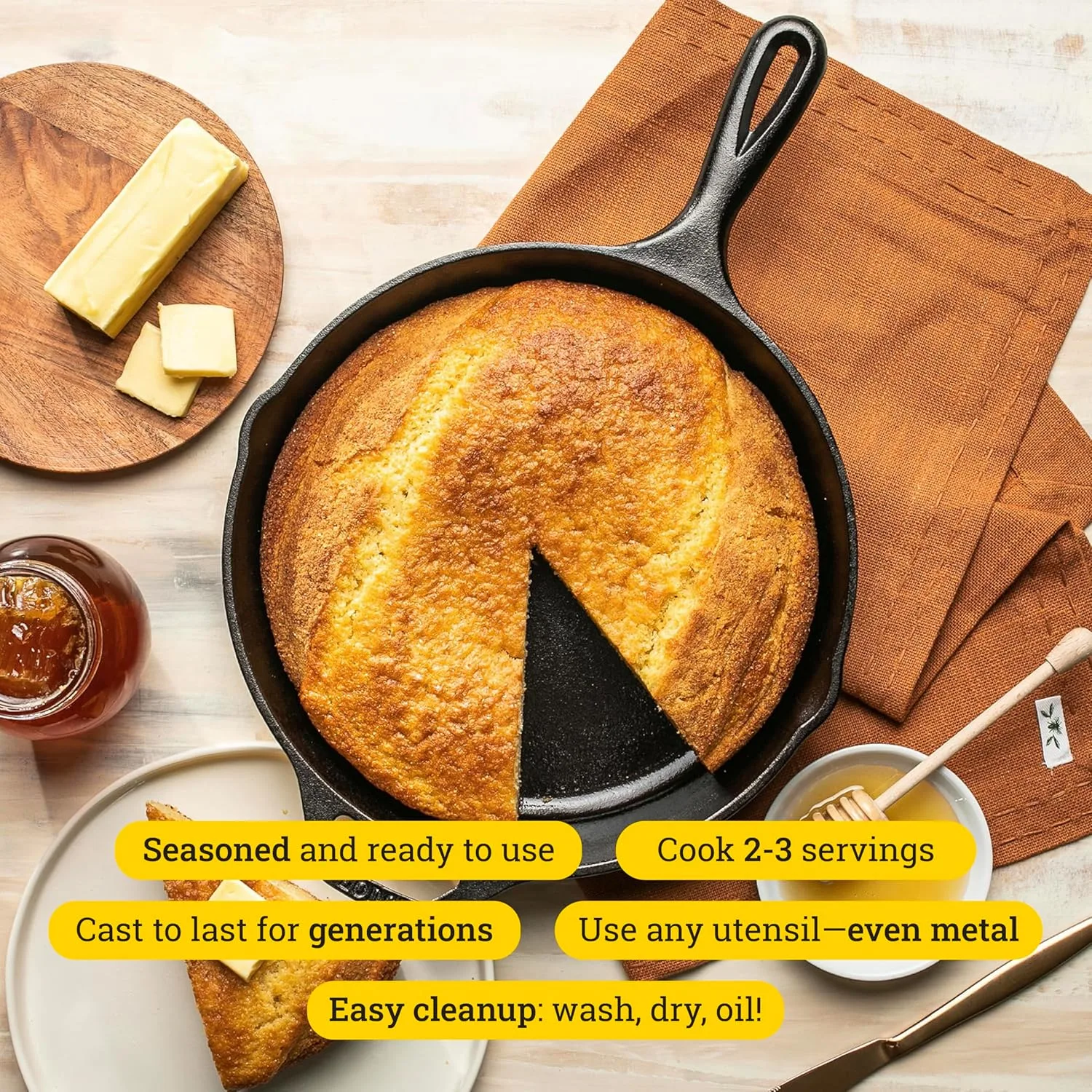 lodge cast iron skillet 2