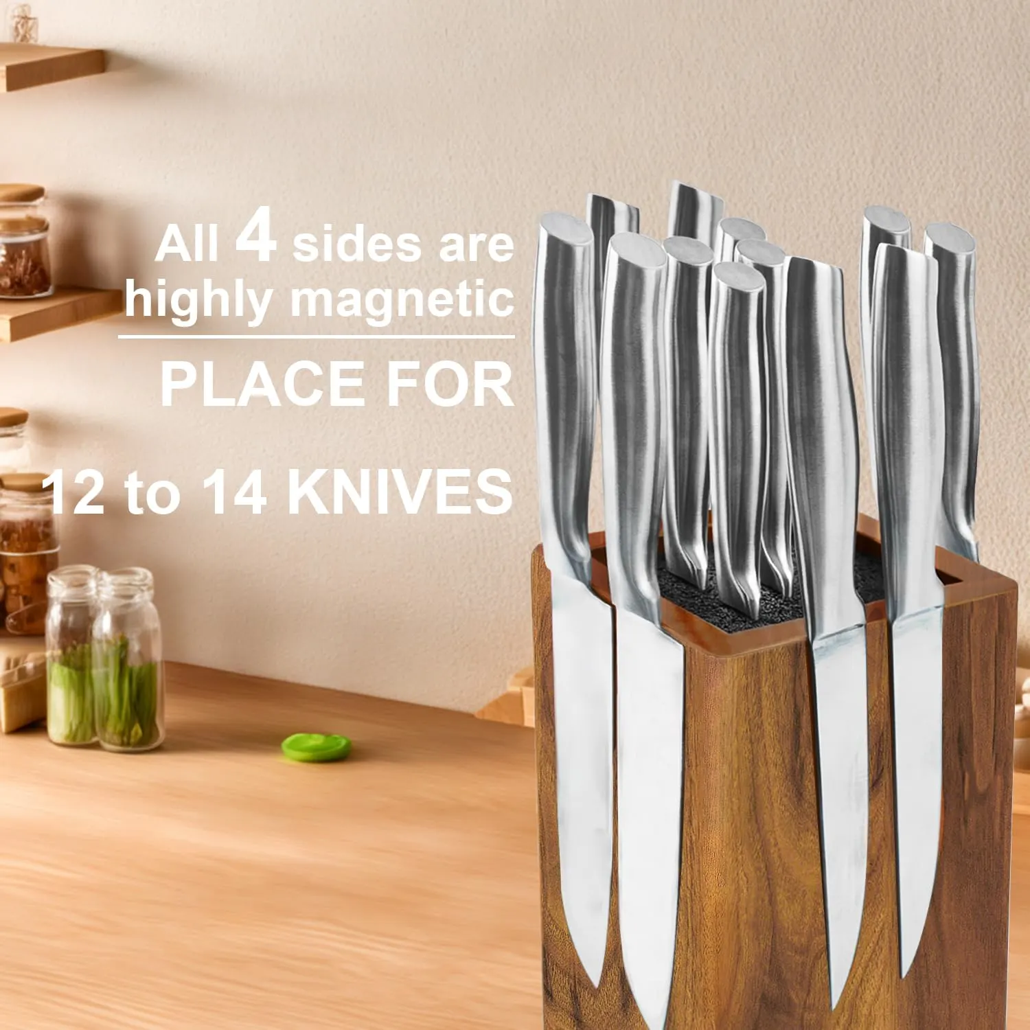 magnetic knife block acacia 2