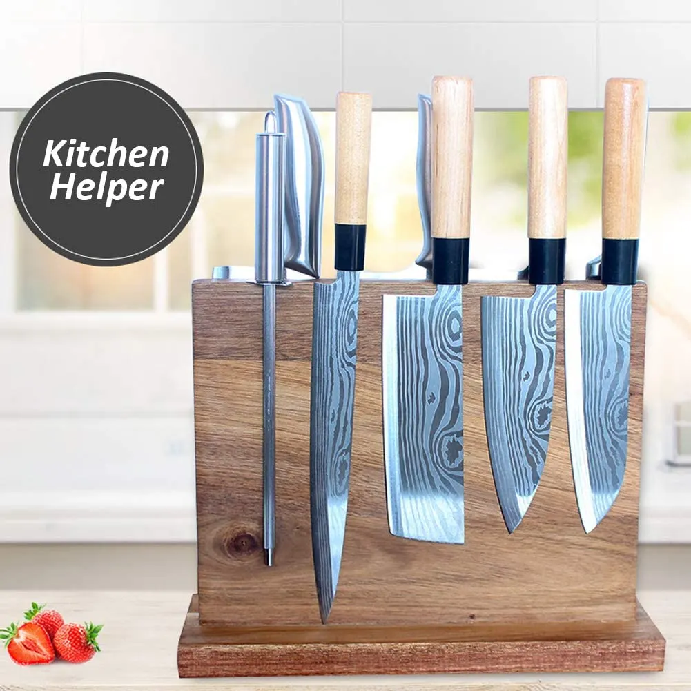 magnetic knife block wood 2
