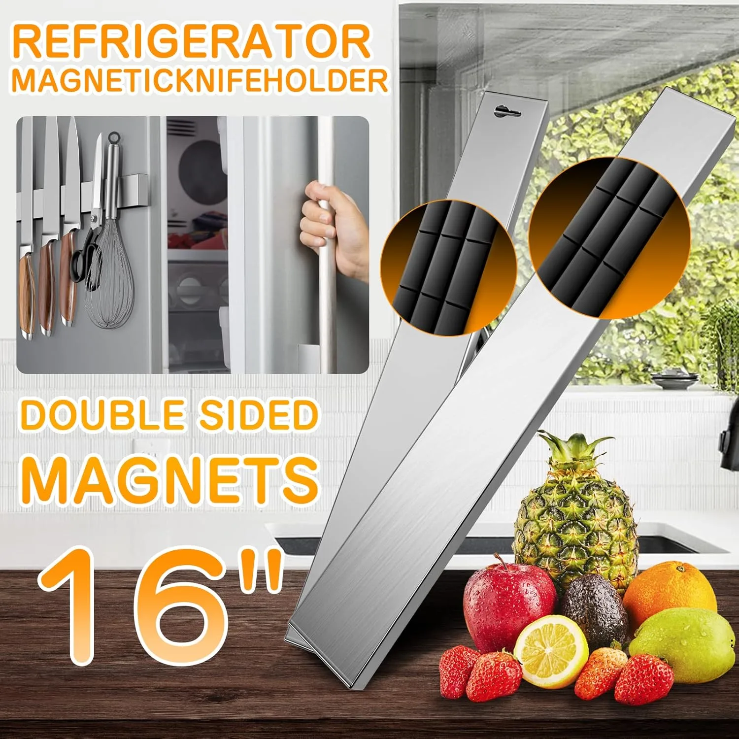 magnetic knife holder fridge 2