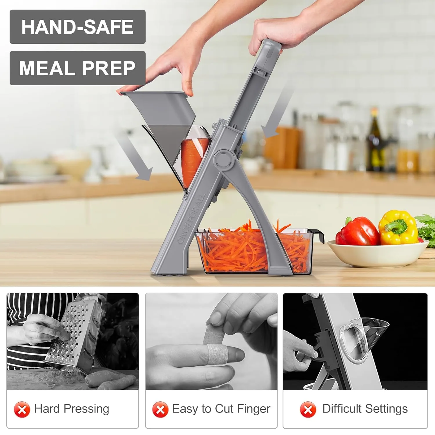 mandoline slicer veggie chopper 2