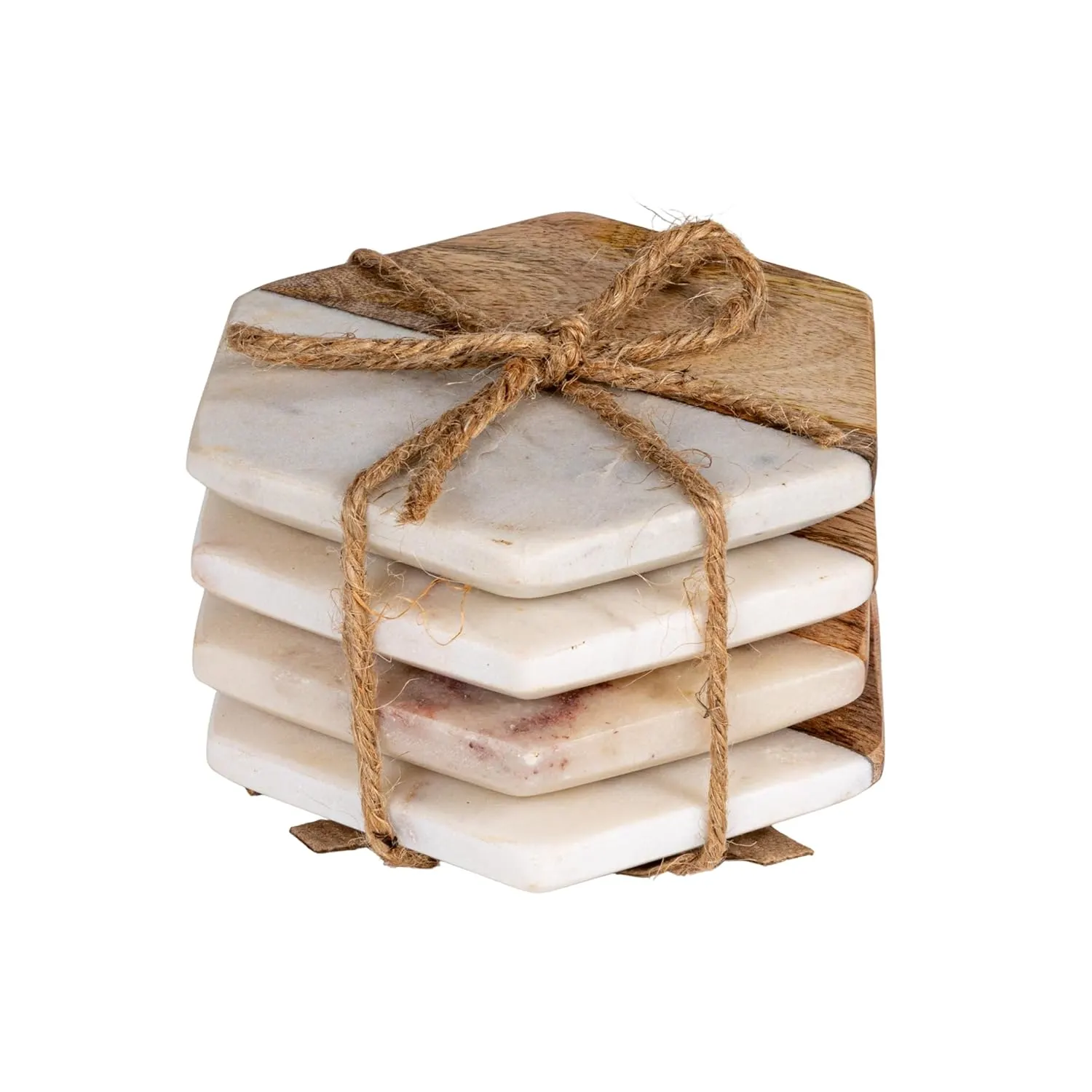 marble wood coasters 1