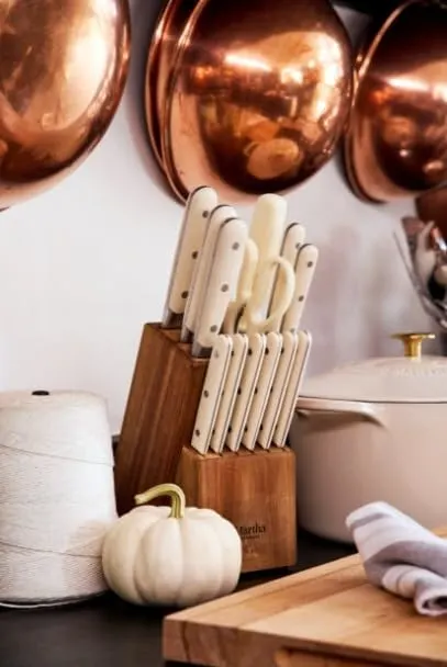 martha stewart knife set 2