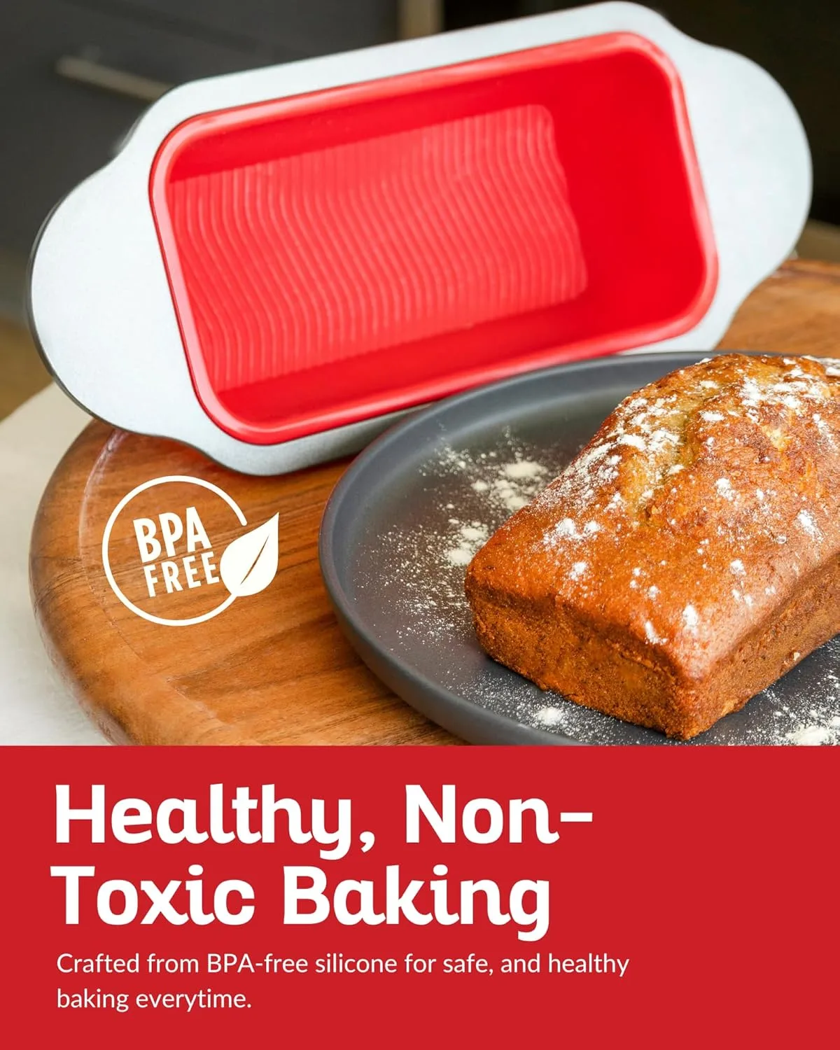 meatloaf bread pan nonstick 2