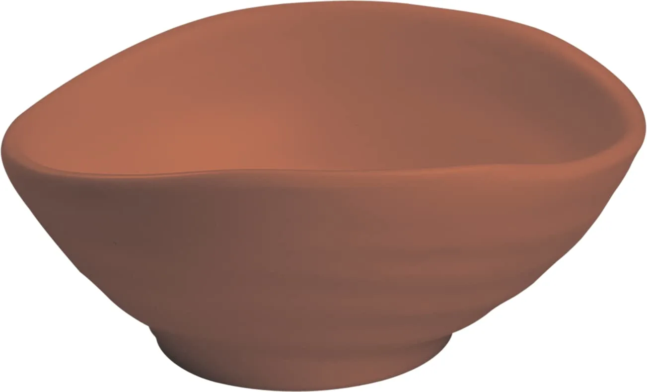 melamine bowl terracotta 1