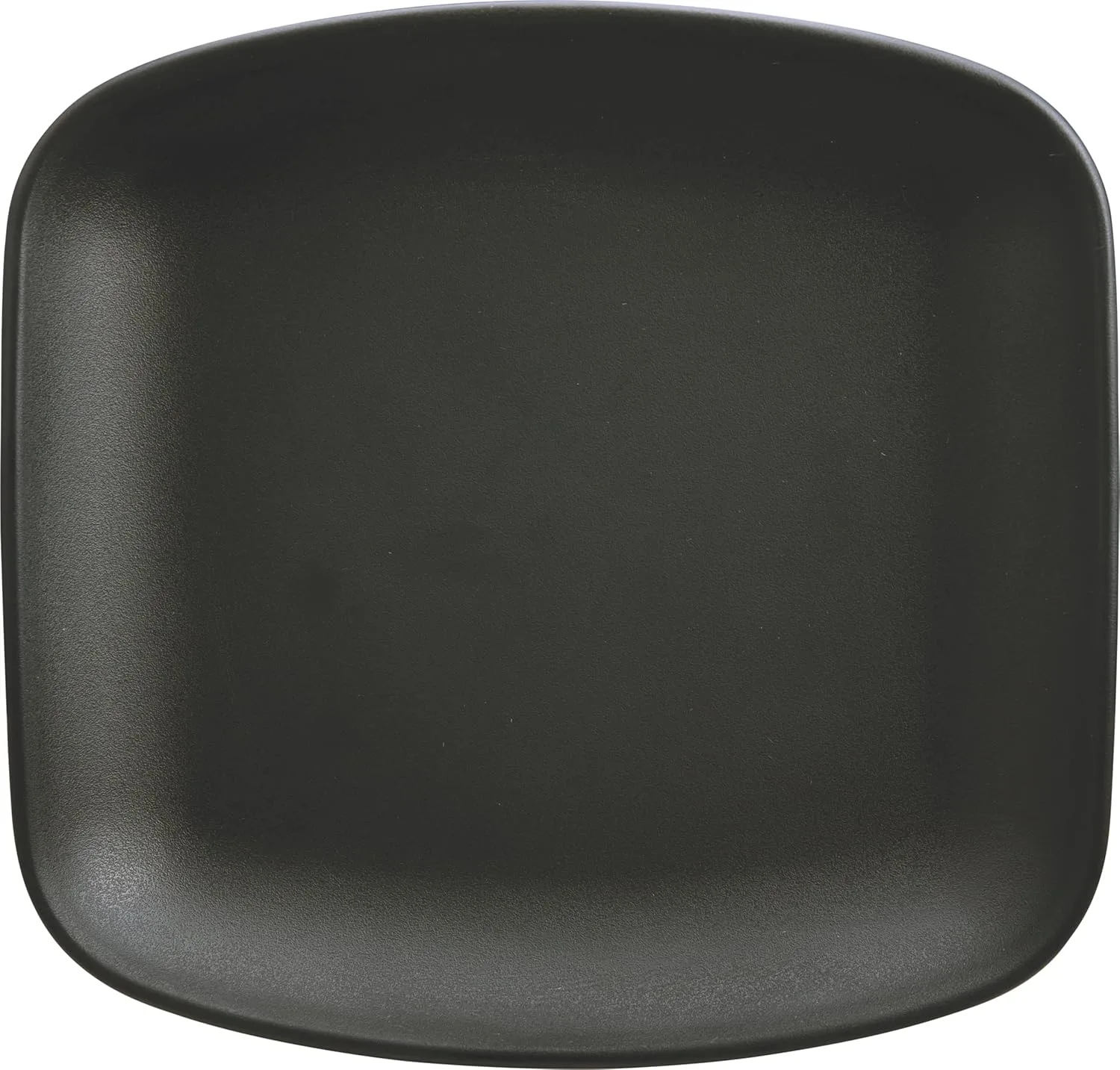 melamine dinner plate black 1