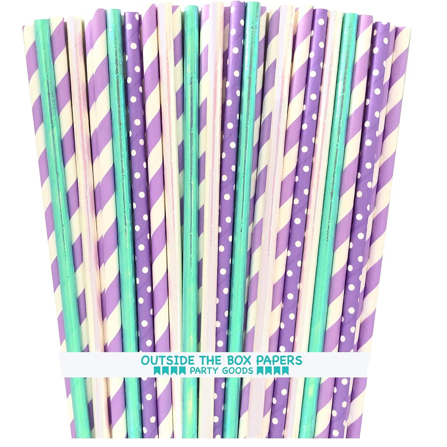 mermaid party straws 1