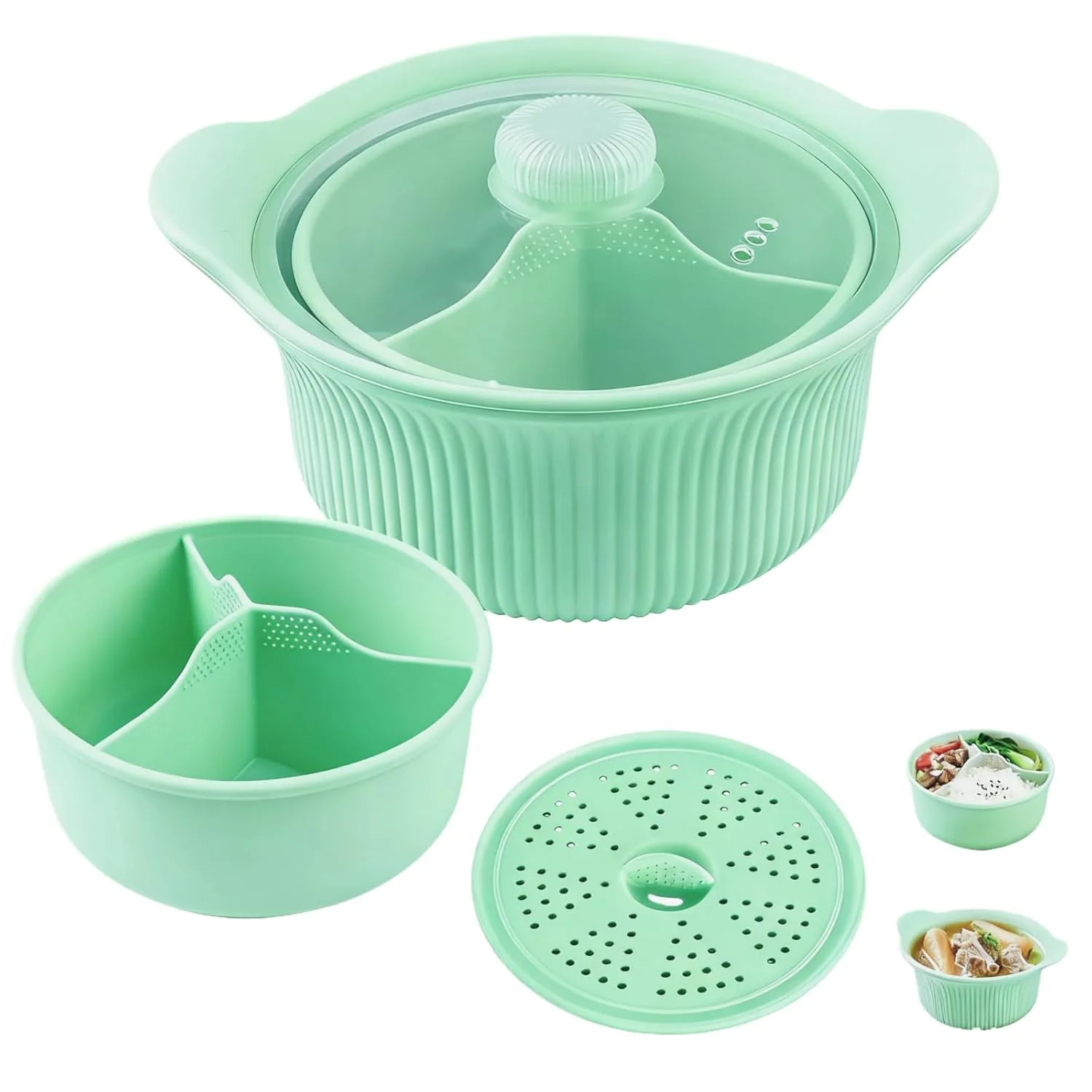 microwave steamer silicone 1