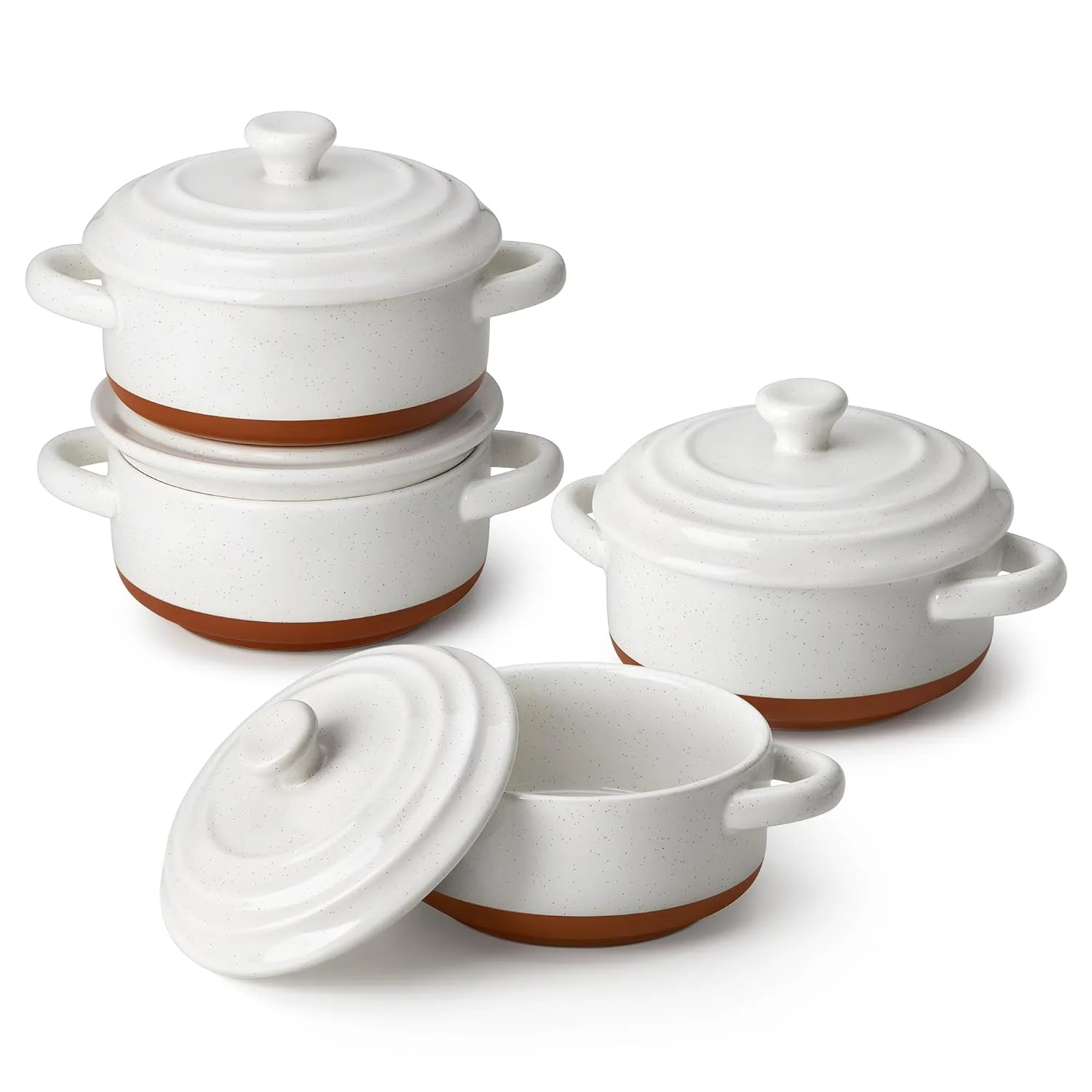 mini cocotte set white 1