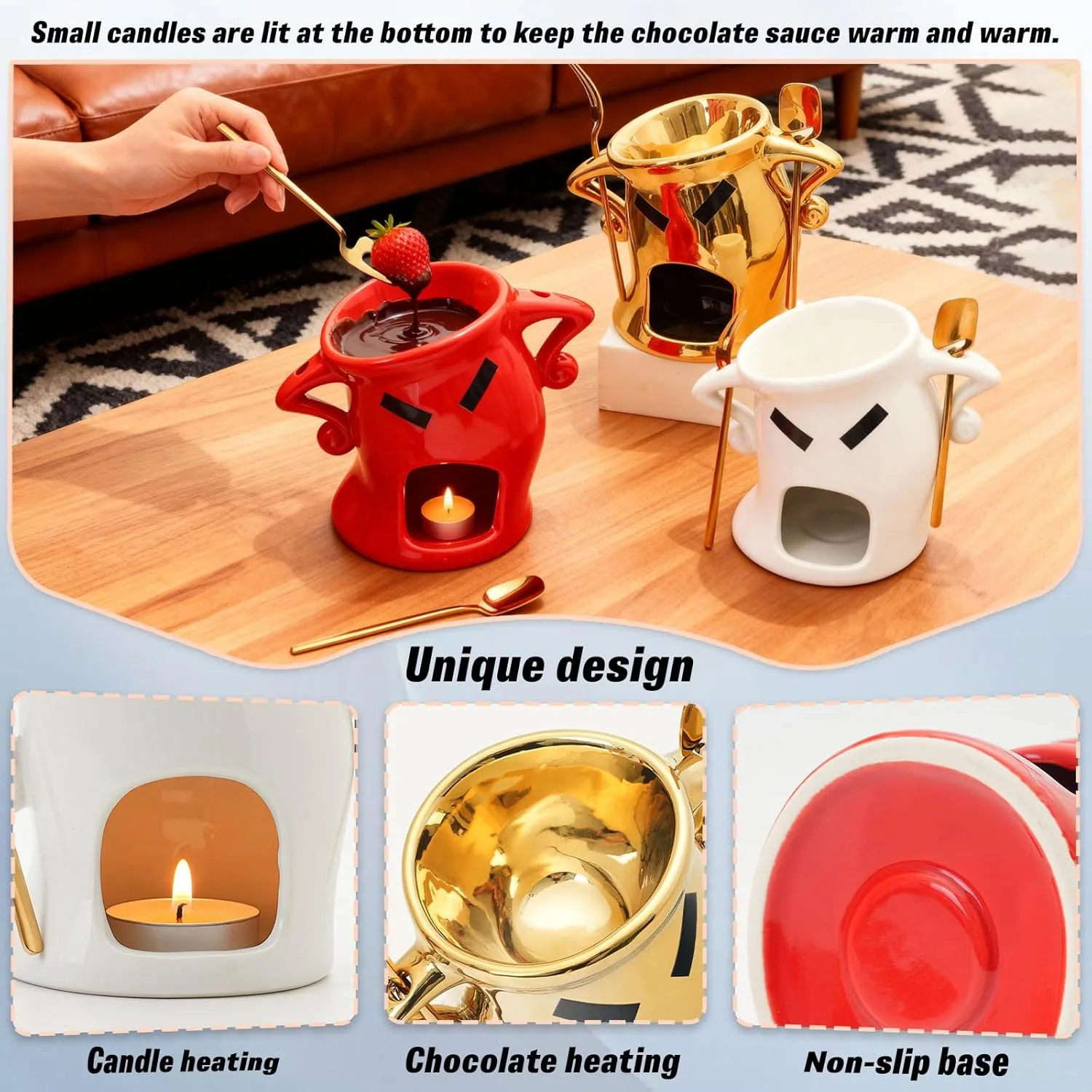 mini fondue set 2