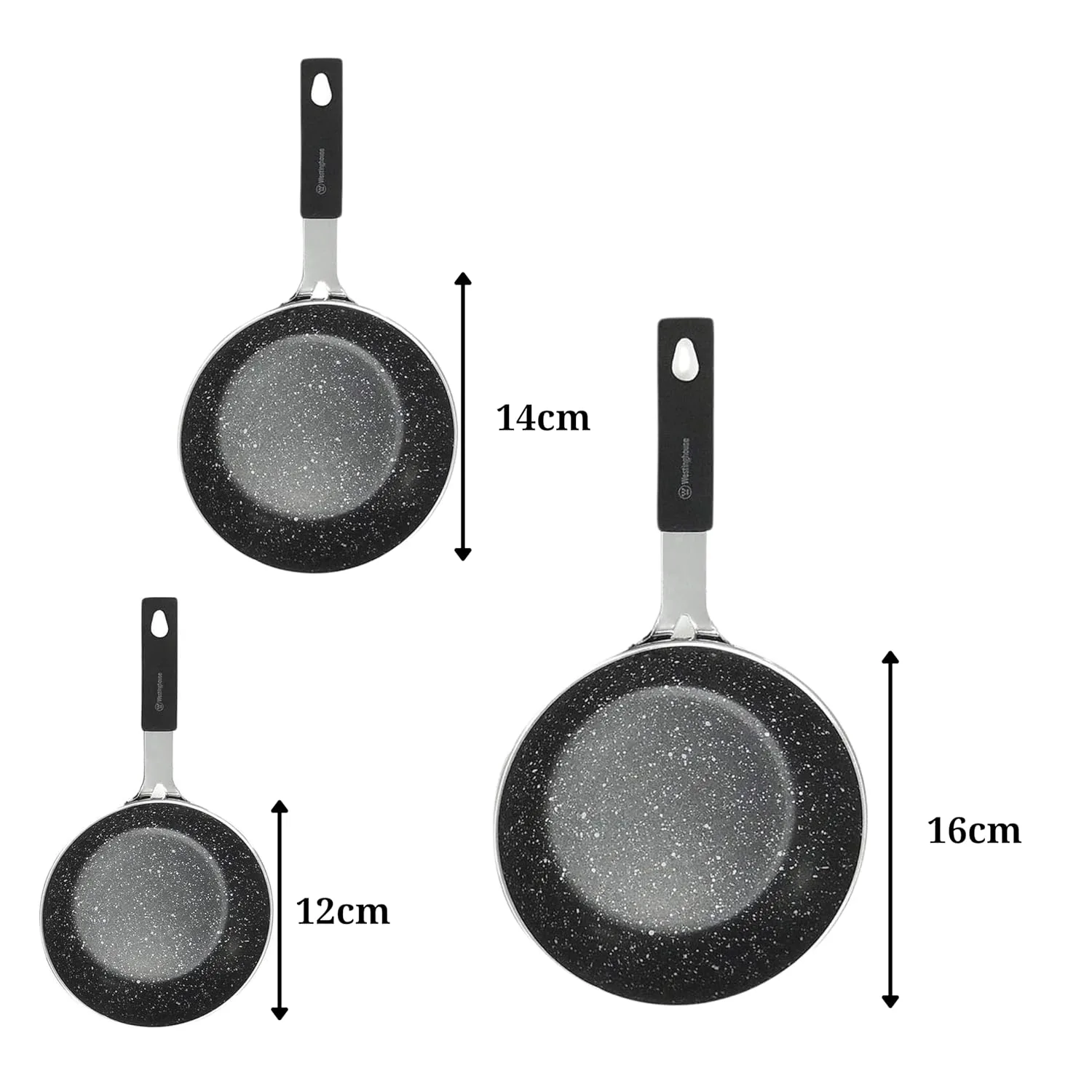 mini frying pan set 2