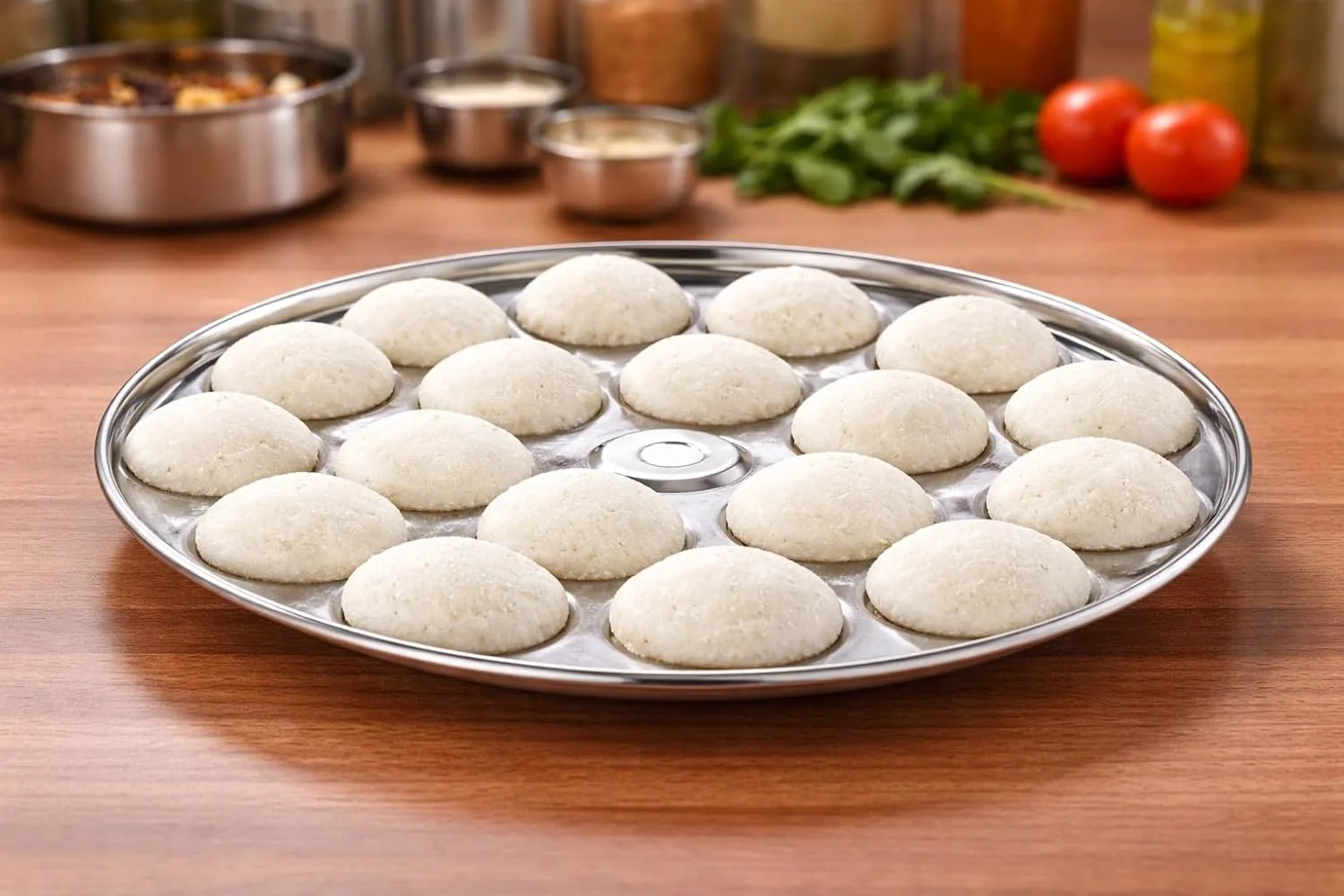 mini idli plate steel 2