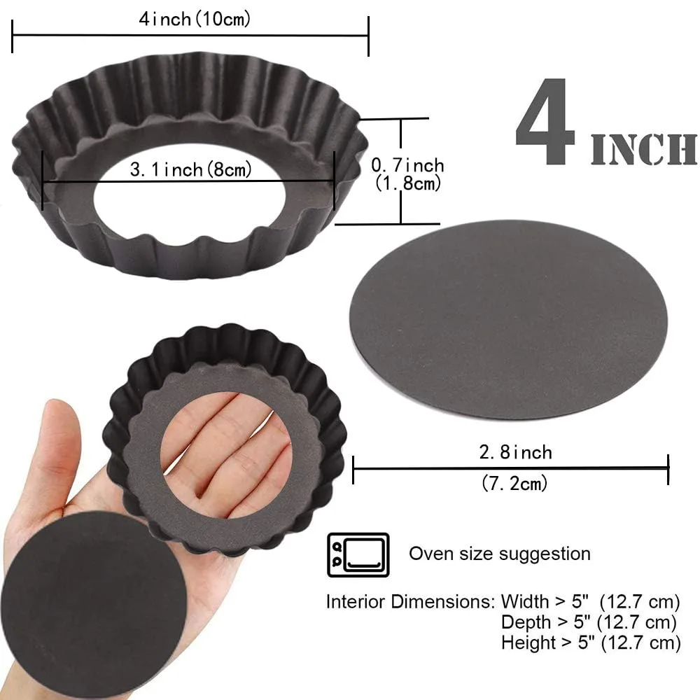 mini tart pan set 2