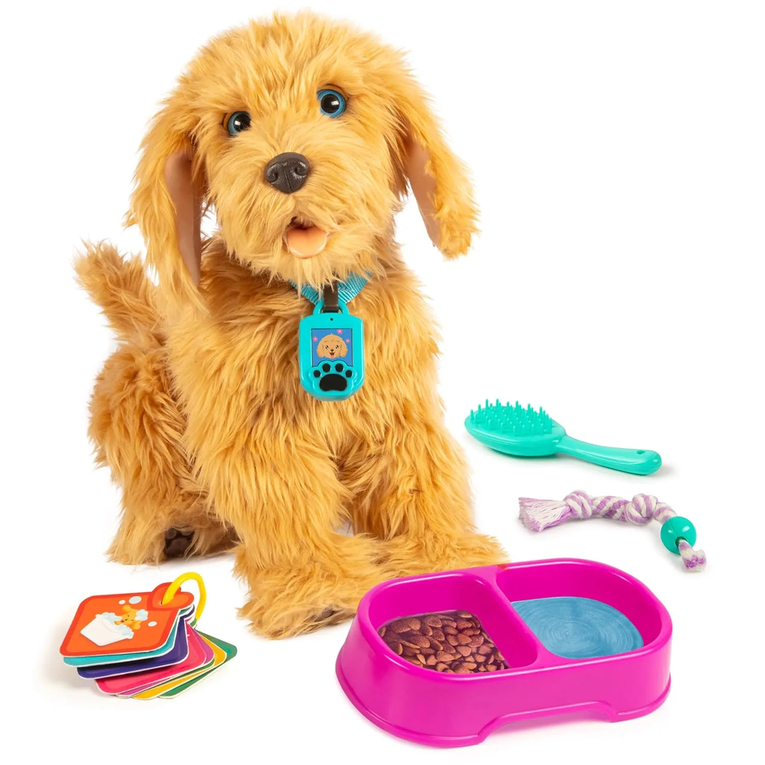 moji interactive labradoodle toy 1