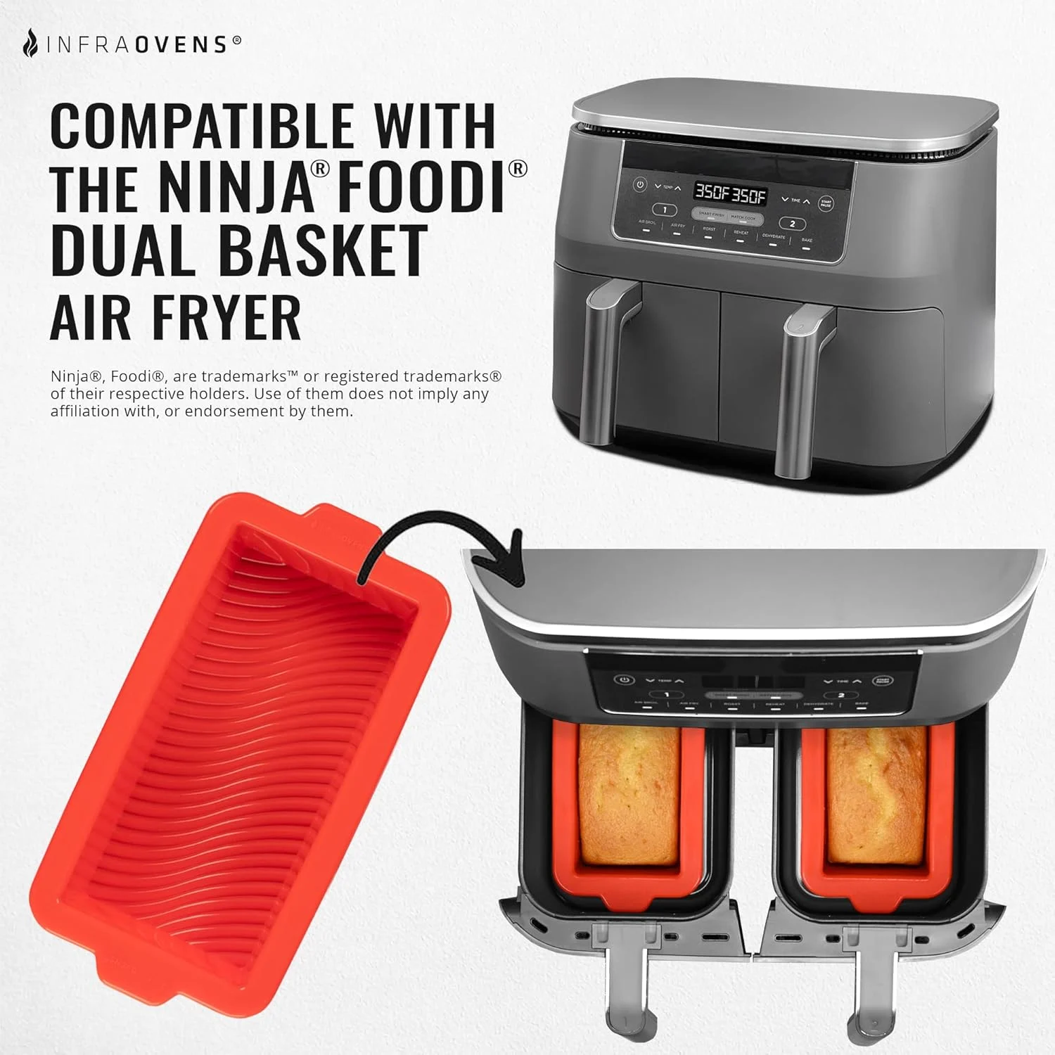 ninja foodi loaf pans 2