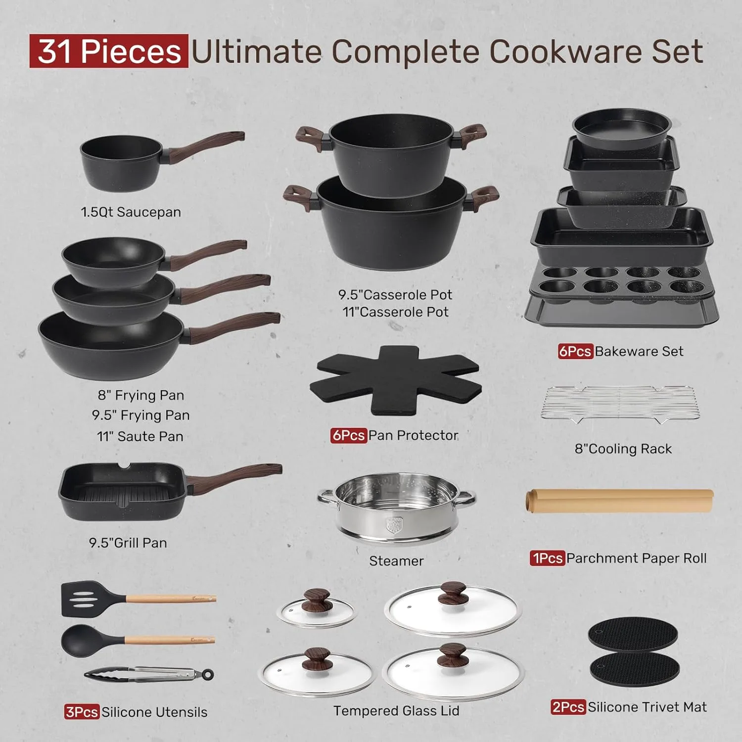 nonstick cookware pots pans 2