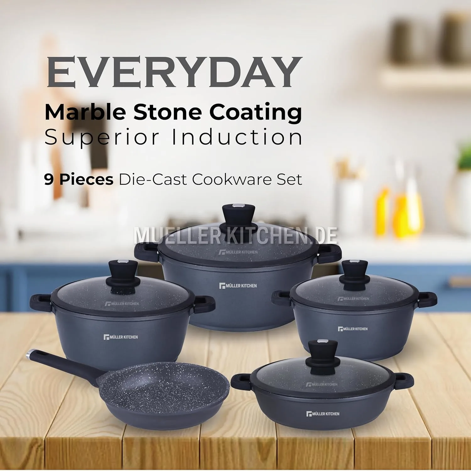 nonstick cookware set muller 2