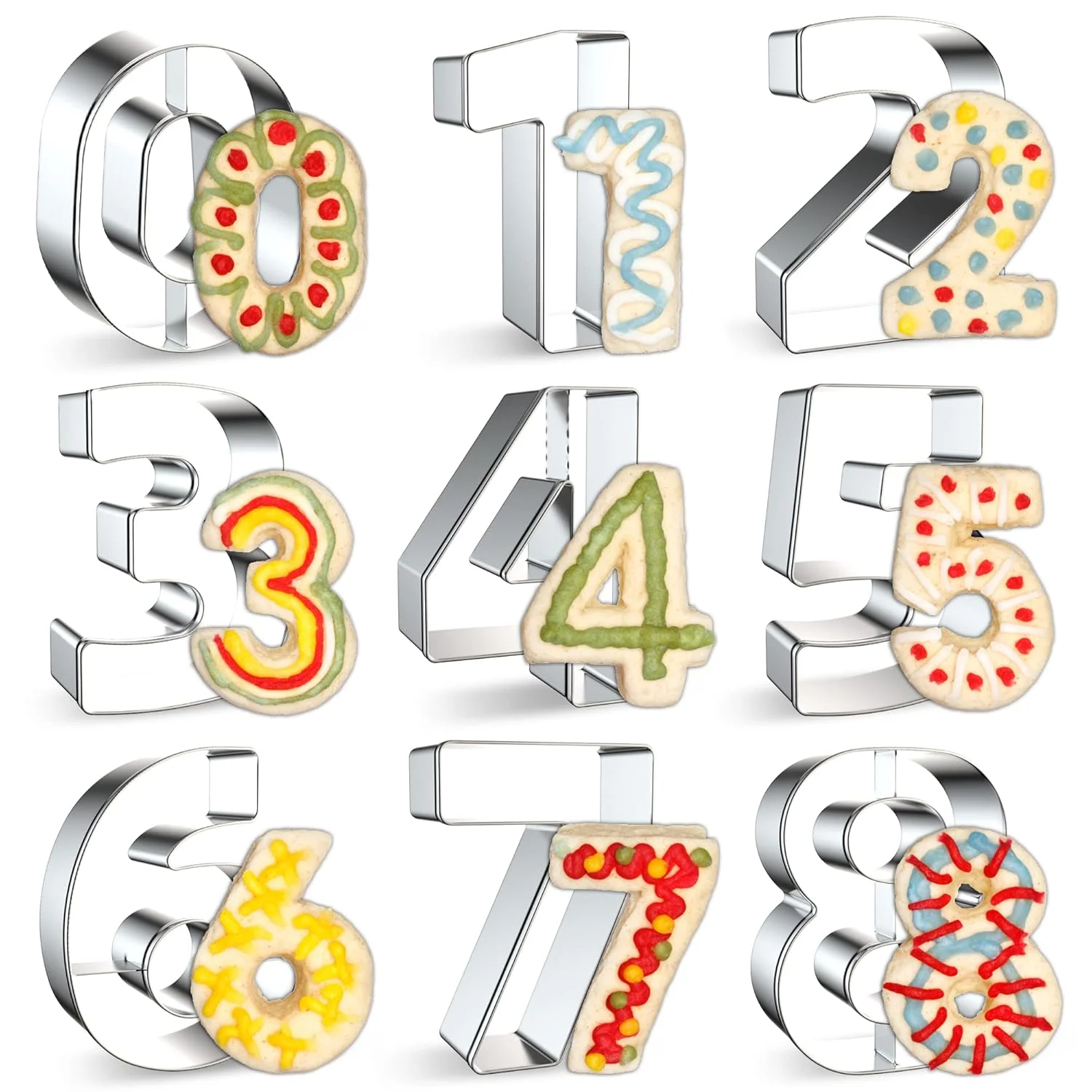 number cookie cutters 1