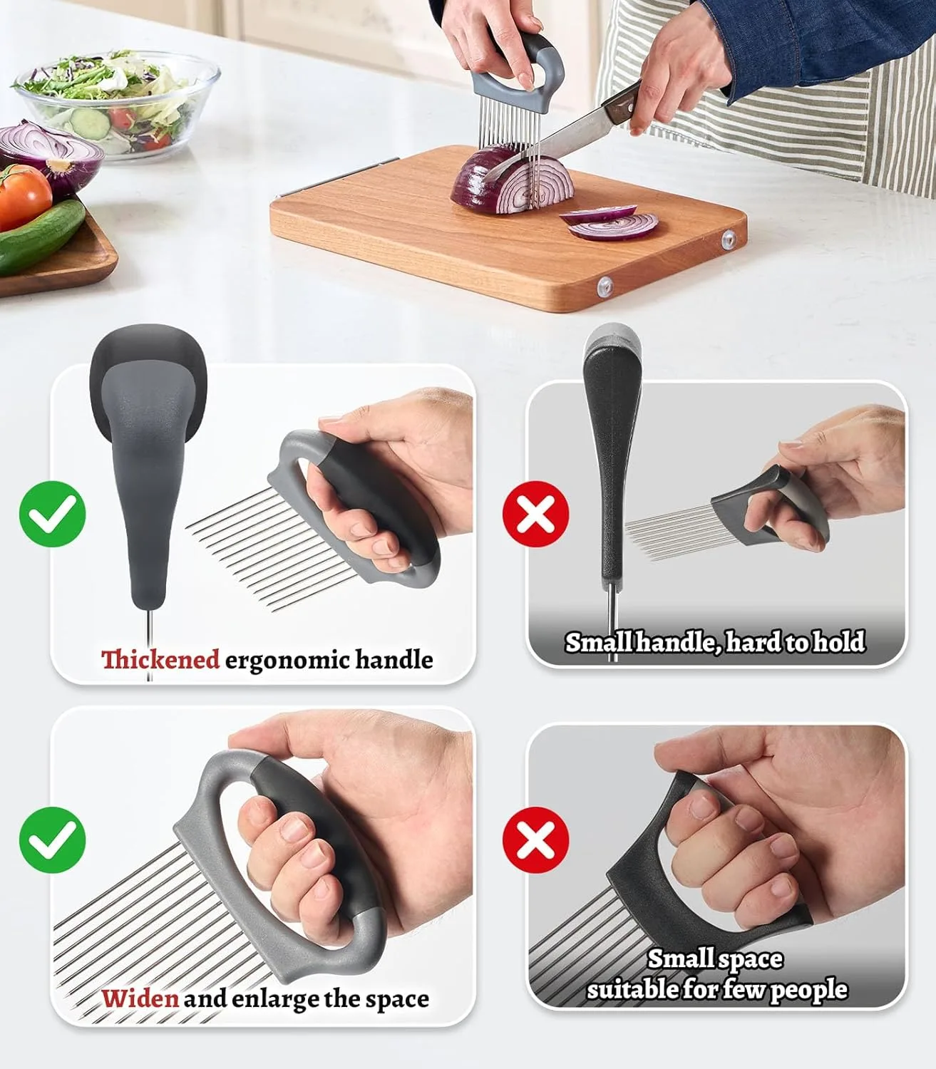 onion slicer cutter holder 2