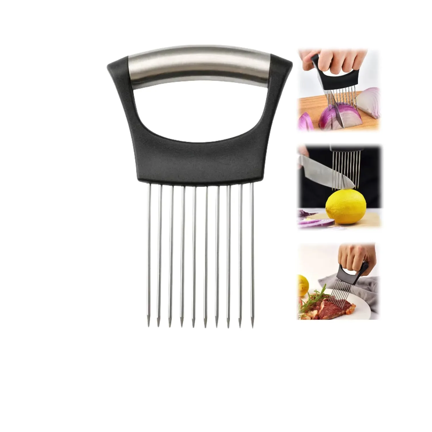 onion slicer holder chopper 1